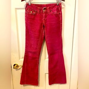 Mulberry colored True Religion Cords